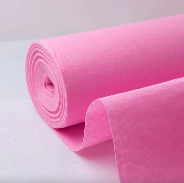 Rolo Fechado 100m² - Carpete Eventos Rosa Chiclete