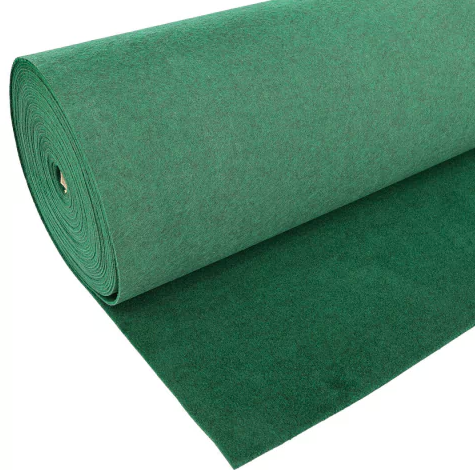 Rolo Fechado 100m² - Carpete Eventos Verde Pigmentado
