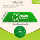 Tapete Grama Sintética Atóxica Higiênica Pets Cachorro Gato